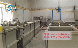 燈飾電泳涂裝生產線案例